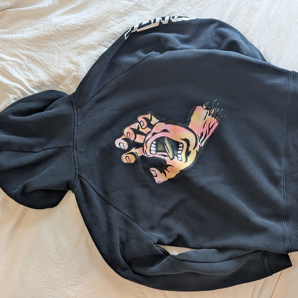 SANTA CRUZ Black Hoodie